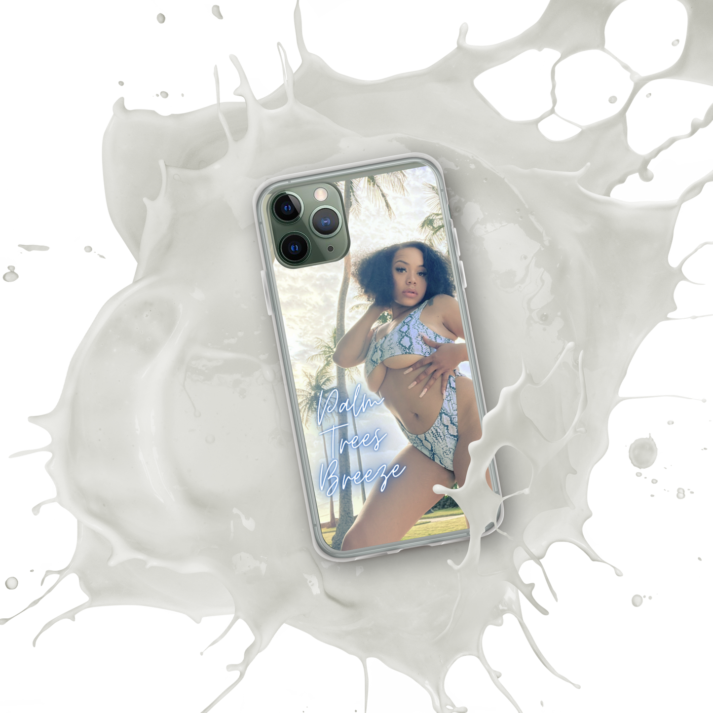 Palm Trees Breeze iPhone Case