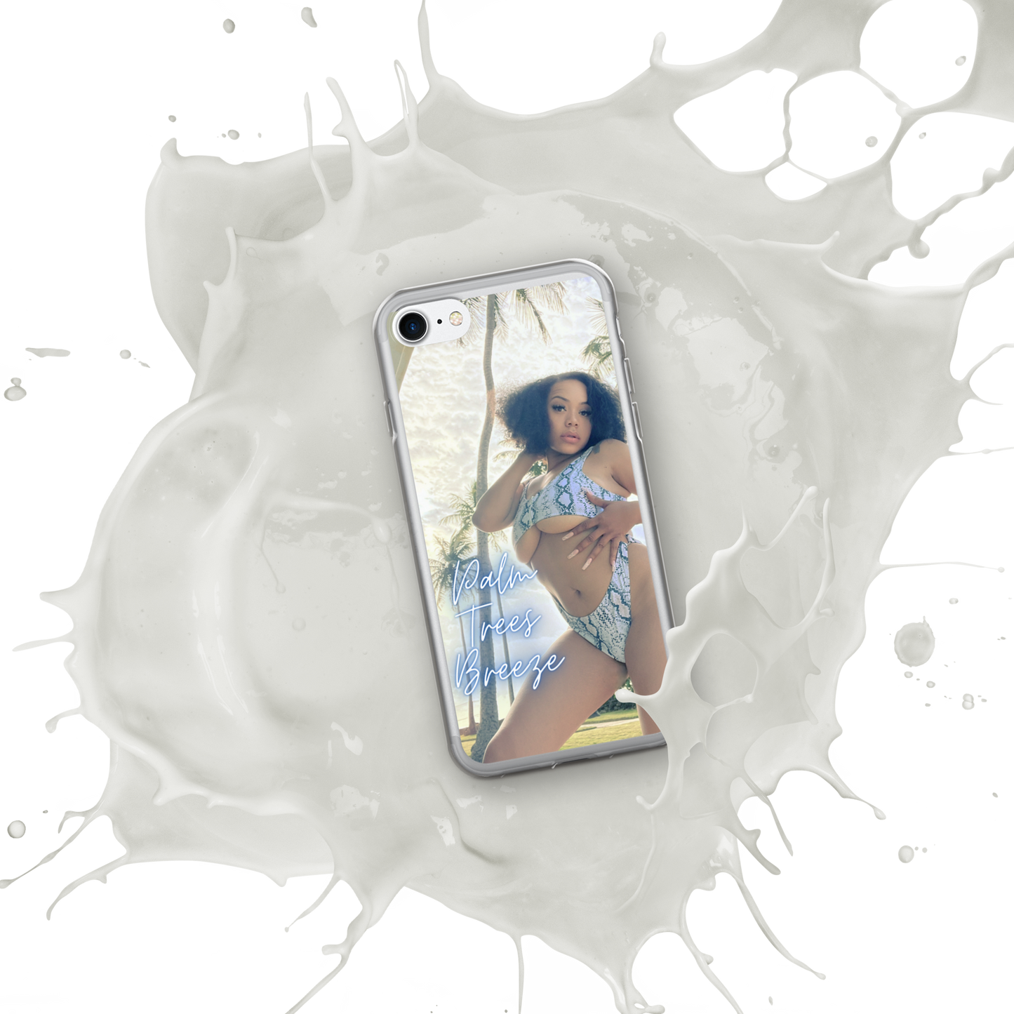 Palm Trees Breeze iPhone Case