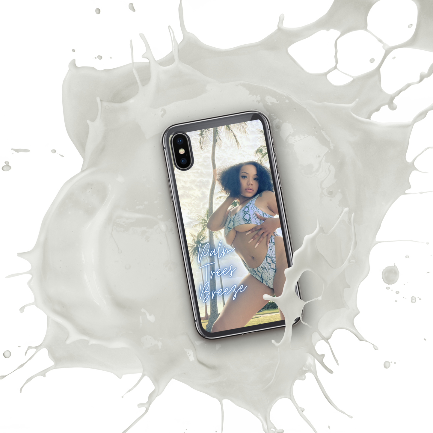 Palm Trees Breeze iPhone Case