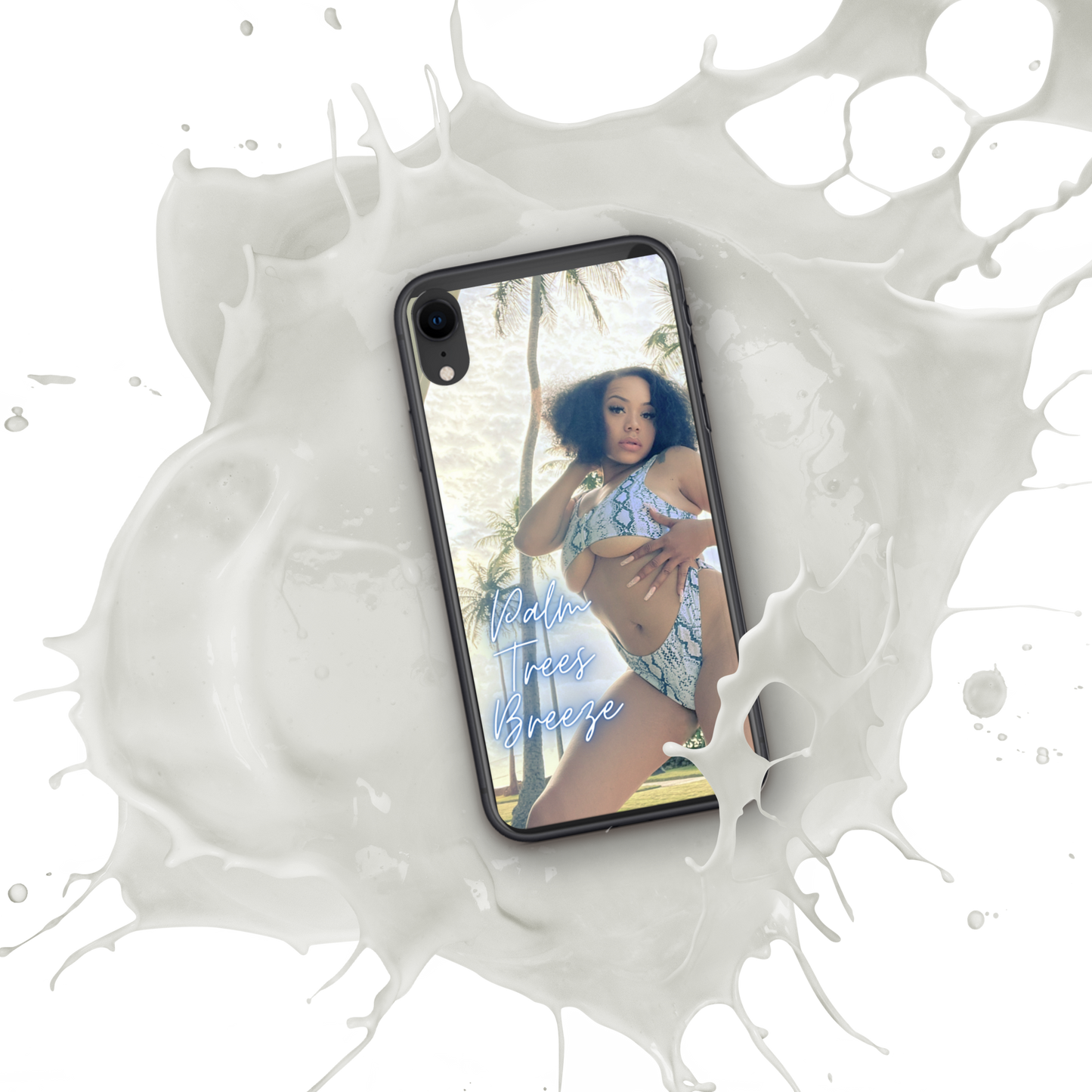 Palm Trees Breeze iPhone Case